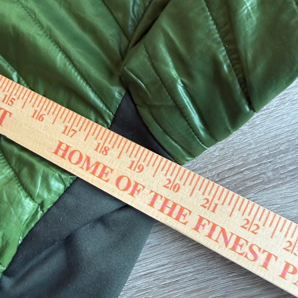Mountain Hardwear Mens Green Hybrid Quilted Puffer Jacket OM4418 Medium - Picture 7 of 8
